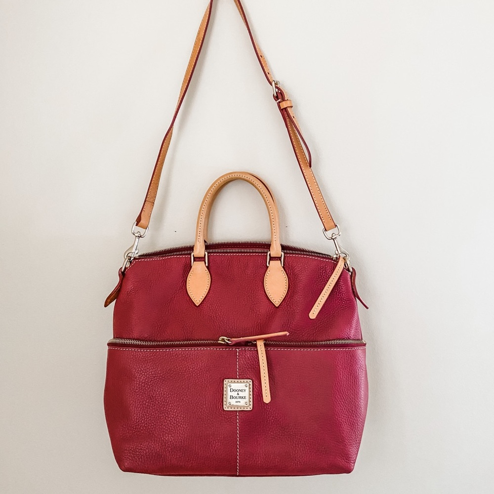 Burgundy Dooney & Bourke bag